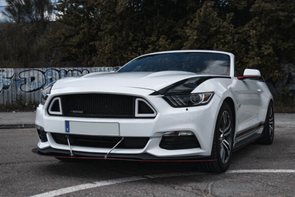 mustang blanco